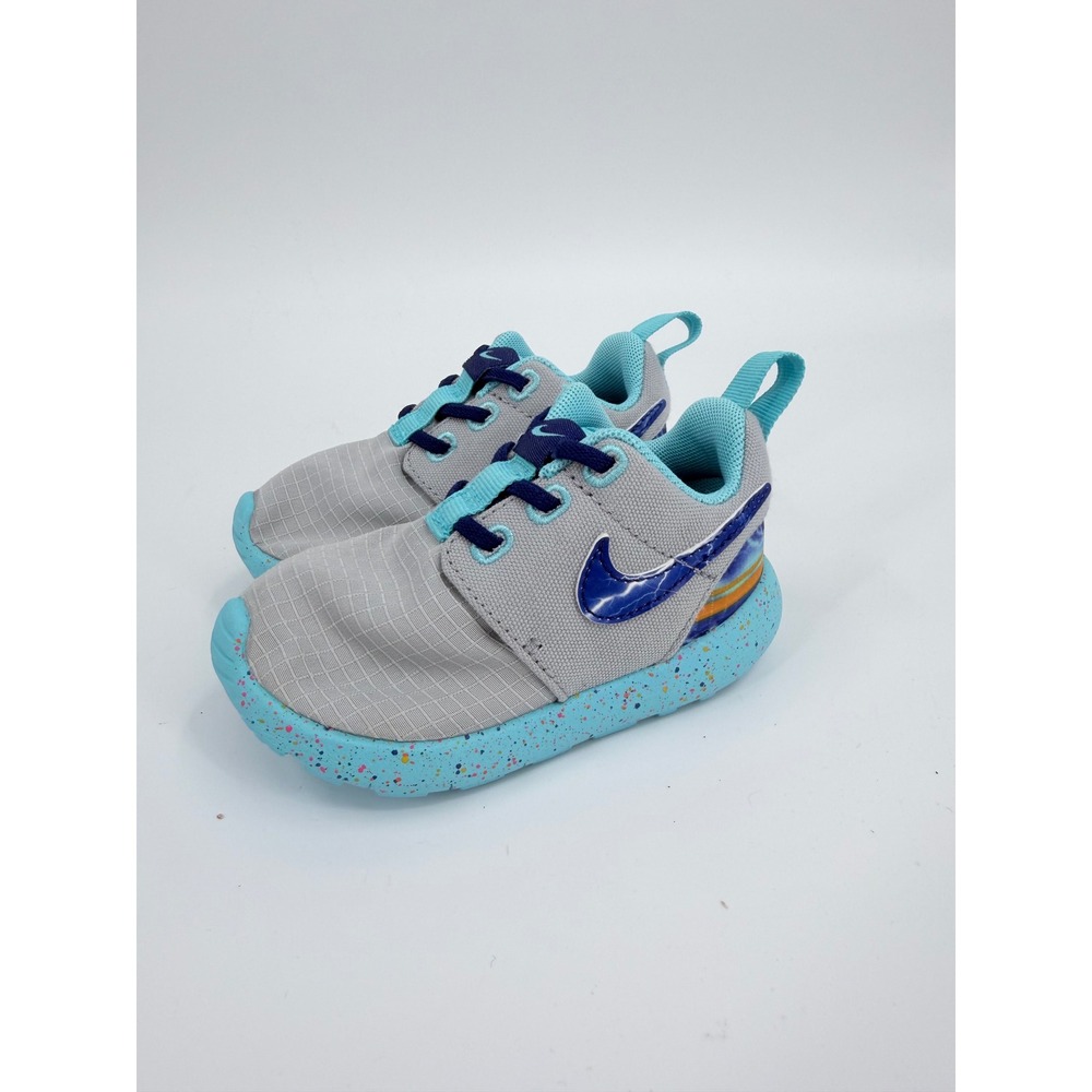 Nike Roshe One Print 2015 Baby 5C Wolf Grey Light Retro Artisan Teal 749358-006